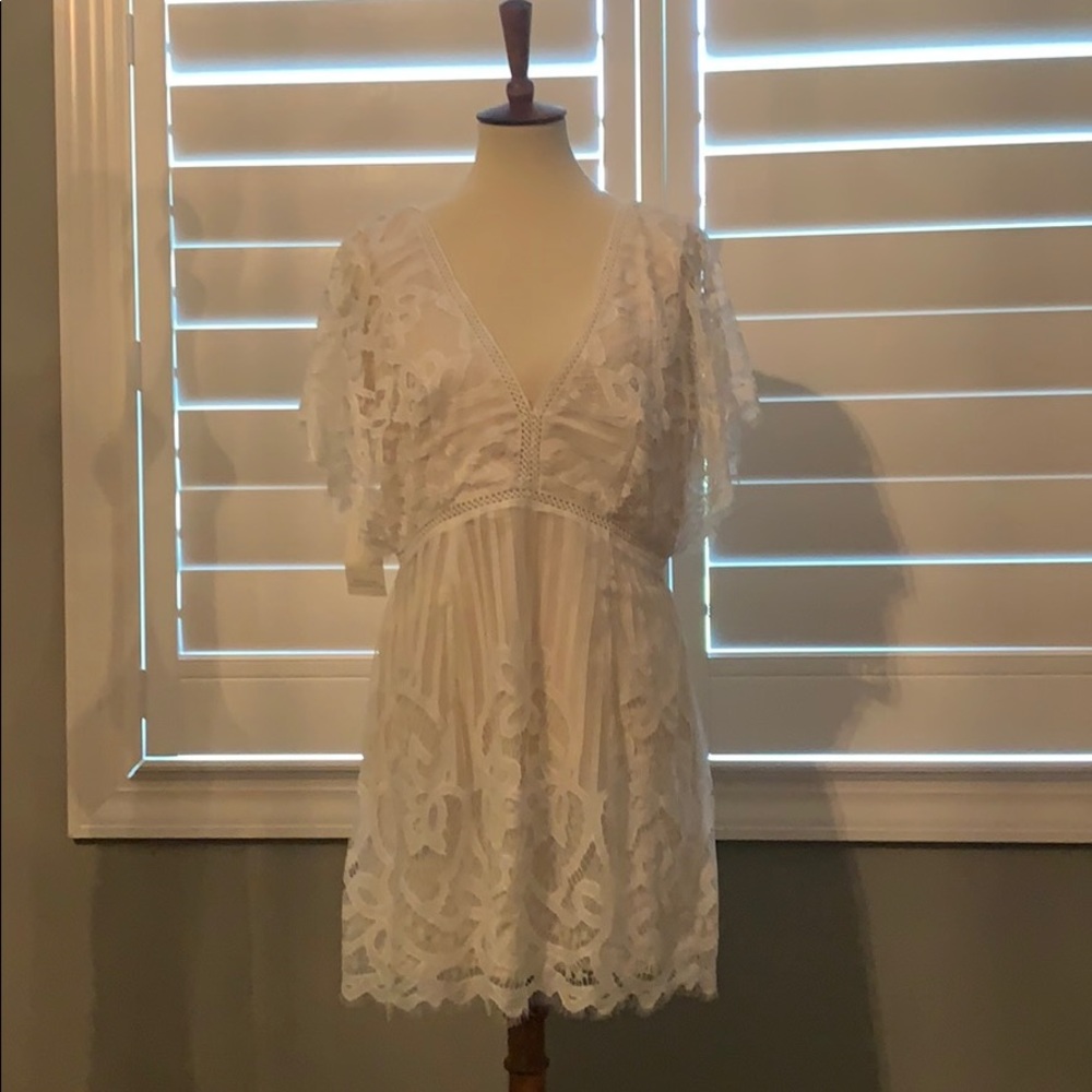 White dress